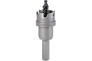 EZARC Carbide Hole Saw Heavy Duty, Hole Cutter for Stainless Steel, Sheet Metal 3/4" 19mm