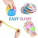 Chiachi Fluffy Slime, Fluffy Floam Slime Stress Relief Toy Scented Sludge Toys 4 Colors 7 Ounce Super Soft and Non-sticky ASTM Certified By