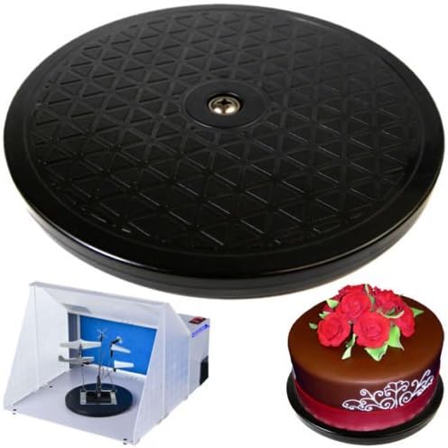 7.5 Turntable Cake Decorating Stand Hobby Airbrush Spray Booth Paint Model Part by Bakeware
