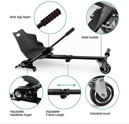 LOVESPORT Hoverkart pour Hoverboard Overboard Trottinette électrique Adultes overkart Tout Terrain gyropode