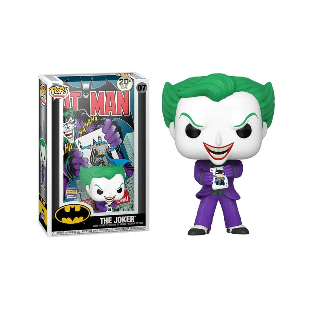 FUNKO DC POP! Comic Cover Vinyl Figurine Joker- Back in Town 9 cm
