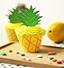 45 PCS Flamingo/Pineapple/Palm Cupcake Toppers Wrappers - Luau Tropical Hawaiian Pool Party Supplies Cake Decorations