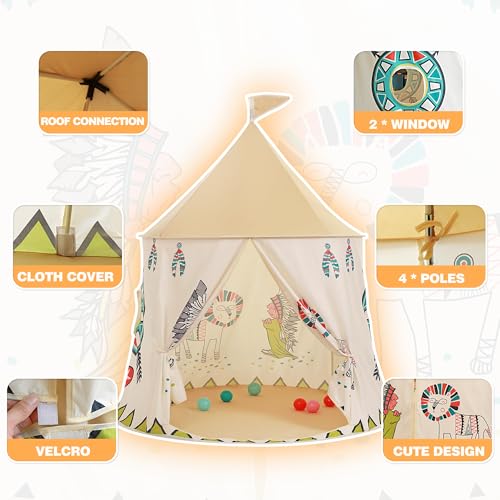 Children's Tent Garden House for Children, Play House Po-up, EN71 Certified, Toy Tent for Boys and Girls, Gift for Children