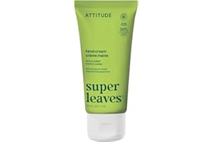 ATTITUDE Hand Cream, EWG Verified, Plant and Mineral-Based, Vegan Personal Care Products, Pear & Amber, 2.5 Fl Oz