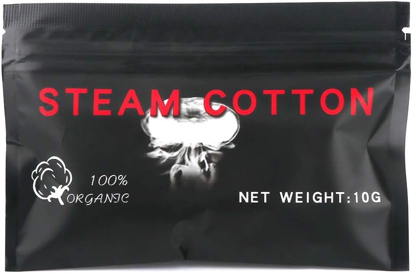 10 Strips/Bag Pure Organic Vape Cotton for RDA RBA Atomizer Rebuildable Heat Wire Coils Vapor DIY Tool