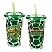 Vandor 38114 Teenage Mutant Ninja Turtles 18 oz Acrylic Travel Mug with Lid and Straw, Multicolor