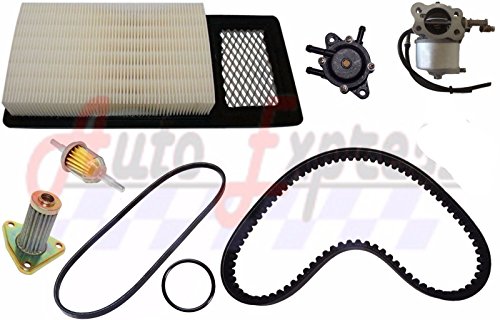 Golf Cart Tune Up Kit For EZGO TXT Medalist 1994-2004, 4 Cycle Drive, Starter Belt, Fuel Pump, Carburetor Air, Oil Fuel Filters