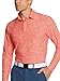 Men's Dry Fit Long Sleeve Polo Golf Shirt, Moisture Wicking and UV Protection