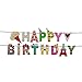 Willcan Happy Birthday Banner - Birthday Decorations - Premium Quality Birthday Party Decorations Birthday Kids (Icecream)