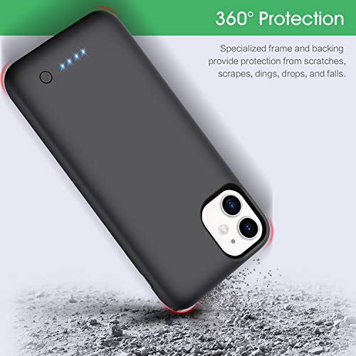 LanLuk Battery Case for iPhone 11, 6800mAh Portable Protective Charging