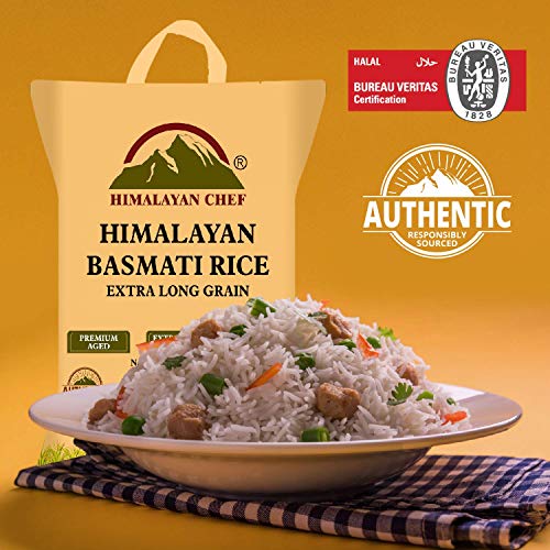 Himalayan Chef Premium Quality Himalayan Basmati Rice with Extra Long