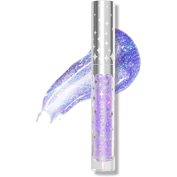 Moon Glitter Holographic Lipgloss 3 Colour Set 15ml Costume Make Up