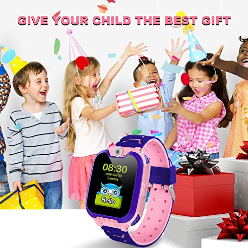 image for Deyawe Kids Smartwatch Phone,Colorful Touch Screen Smartwatch with Cam