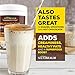 Naturealm Mushroom Coffee Creamer - Lion's Mane, Cordyceps, Maitake Extracts + Coconut Milk Powder, Cocoa, Cinnamon - USDA Certified Organic, Vegan, Sugar-Free, Gluten-Free, Keto-Friendly, 8oz.