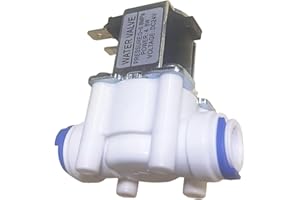 GREDIA 3/8" DC 24V Solenoid Valve N/C Normally Closed Water Inlet Flow Switch