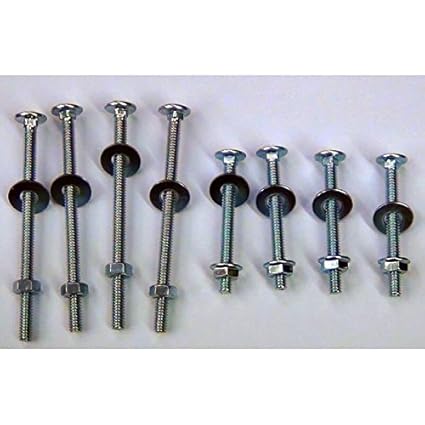 Universal Headboard Nuts and Bolts   4 inches and 2 1/2