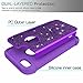 LeYi for iPhone SE Case(2016), iPhone 5 /iPhone 5S Case with Tempered Glass Screen Protector [2 Pack], Glitter Bling Girls Women Heavy Duty Protective Case for iPhone 5S/5/SE Purple