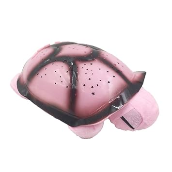 Luz Noche Linda Tortuga De Diseño Led Night Light Stars Proyector ...