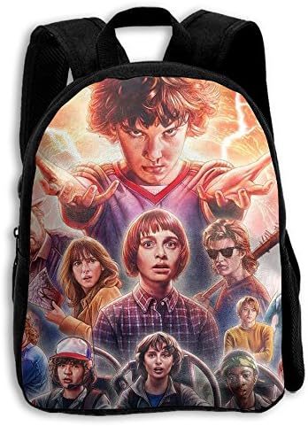 HDWI7 Stranger Magical Things Backpack Schoolbag Bookbag For Children Boys Girls