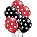 Mayflower Products Minnie Mouse 2nd Birthday Party Supplies and Red Bow 13 pc Balloon Decorations