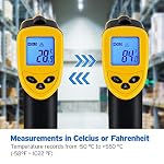 51 INVzTUJL. SS150 Etekcity-Lasergrip-1080-Non-Contact-Digital-Laser-Infrared-Thermometer-Temperature-Gun-581022-50550-Yellow-and-Black