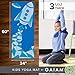 Gaiam Kids Yoga Mat Exercise Mat, Yoga for Kids with Fun Prints – Playtime for Babies, Active & Calm Toddlers and Young Children, Blue Rocket, 3mmthumb 3