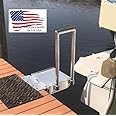 Boat Boarding Platform Dock Step Dock Extension Ramp for Boat Lifts