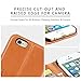 iPhone 6 Case, SHIELDON Dual Layer Shock Absorbing Premium Genuine Leather [Stand Feature] [Card Holder] Wallet Cover Flip Case Compatible iPhone 6/iPhone 6s Brown