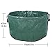 Holfcitylf 63 Gallons Pop-Up Garden Garden Waste Bags Container Spring Buckets Collapsible Durable Reusable for Lawn and Leaf