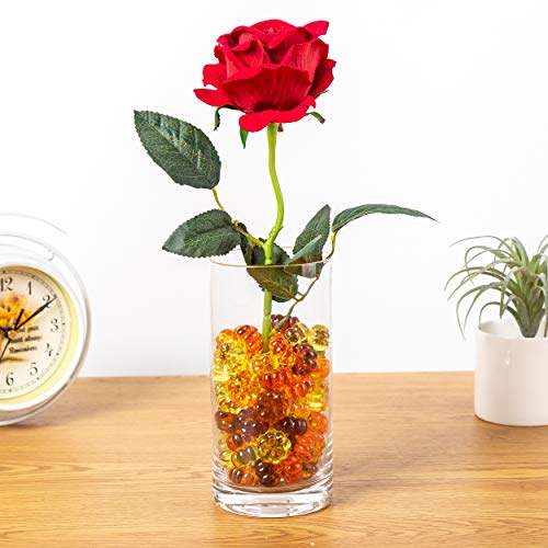 AiFanS Acrylic Pumkin for Thanksgiving Decoration,Table Scatter or Vase Fillers(Yellow,Orange,Brown,1 Inch,90 Piece) - Thumbnail 3