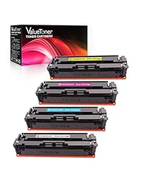 Valuetoner - Cartucho de tóner compatible para HP 201X 201A CF400X CF401X CF402X CF403X CF400A para Color Laserjet Pro MFP M277dw M252dw M277n M277c6 M252n M277 (negro, cian, magenta y amarillo)