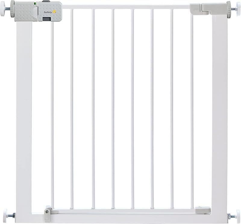 Safety 1st SecureTech Simply Close Metal Gate White 73-80 cm