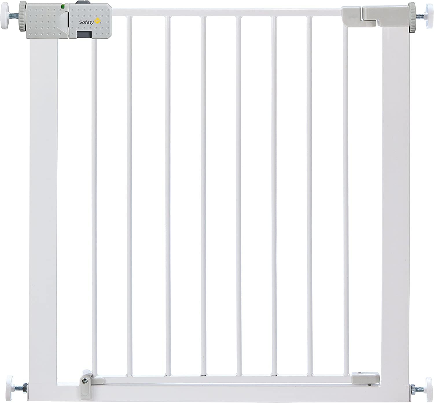 Safety 1st Secure Tech Simply Close Metal Gate - White