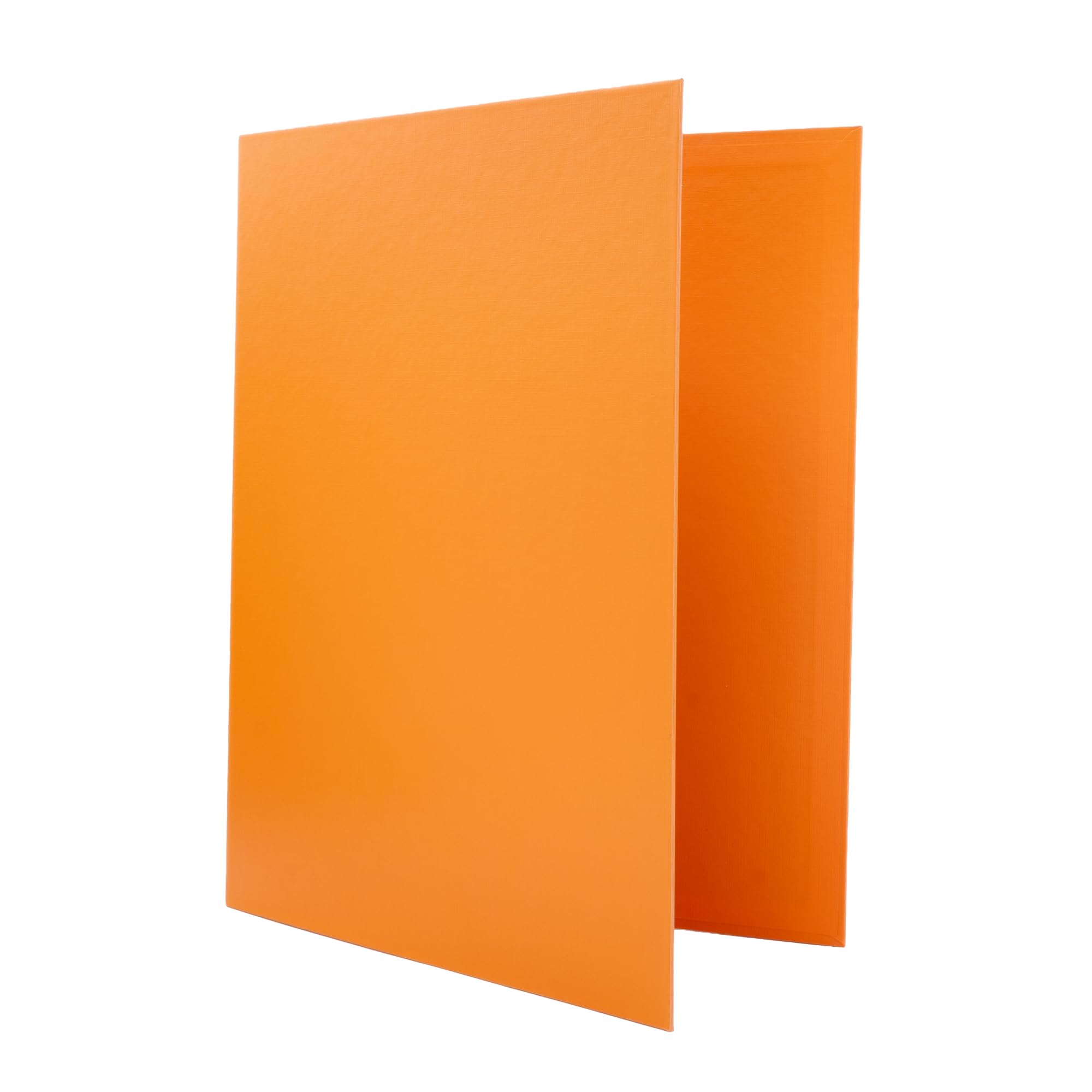 Raylu Paper® - 4 D-Ring Binder 25 mm, A4 File Cabinet with Rings for Storing Documents, A4 Size 33.5 cm High x 26 cm Wide and 4 cm Thick Spine (Pastel Orange)