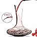 Wine Decanter + Bonus Wine Aerator ($15 value) Set by Comfify - Premium Artisan Wine Carafe, Lead Free Glass for Delicious Taste & Smooth Pour - Wine Enthusiast Gift