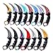 Wetop Karambit Knife Stainless Steel Fixed Blade Tactical Knife with Sheath and Cord Knife CS-GO for Hunting Camping Self Defenses and Field Survival