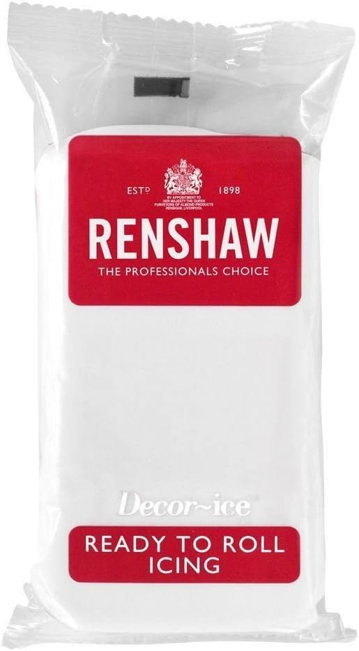 Renshaw White Icing 250g (Pack of 4)
