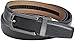 Marino Mens Genuine Leather Ratchet Dress Belt with Open Linxx Buckle - Lockdown - Deep Charcoal - Adjustable from 28