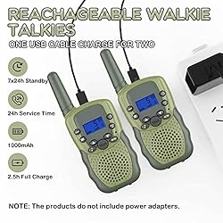 Kids Walkie Talkies Rechargeable for Boys