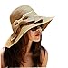 GBSTORE Holiday Travel Women Fashion Korean Large Wide Beach Sun Straw Hat Cap