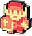 PDP Pixel Pals The Legend of Zelda: Red Link - Nintendo Light-Up Display 026 NEW