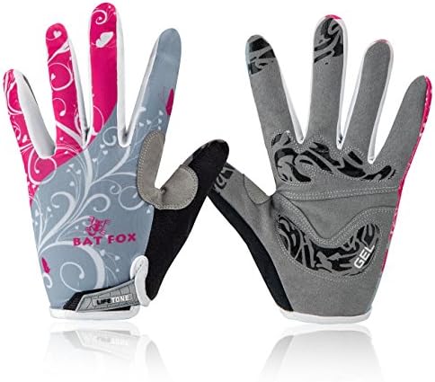 Basecamp Full Finger Skeleton Gloves,Slip-Resistant Riding Gloves Women/Men