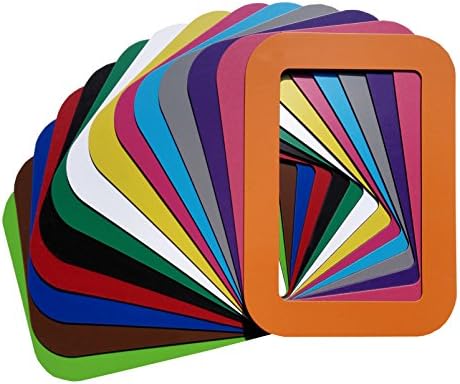 Magnetic Picture Frames for Refrigerator 5",6",7",8",10",A4 Colorful Photos Holder, Set of 14 (4" x 6")
