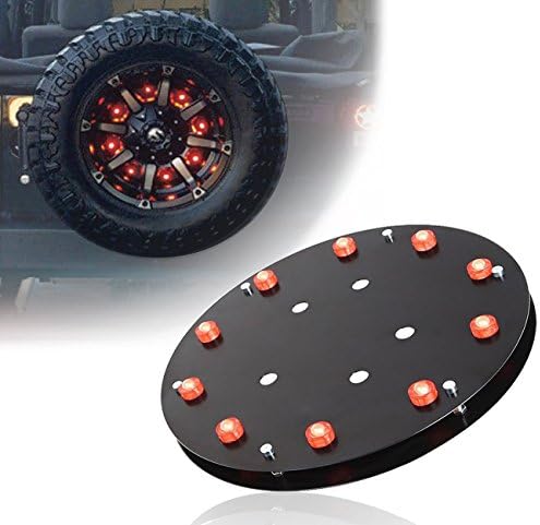 Iswimming Spare Tire Brake Lights 3rd LED Tail Light For Jeep Wrangler JK JKU TJ LJ YJ CJ Unlimited Rubicon Sahara X Sport 2 Door Or 4 Door 1987-2017