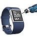 Kimilar Fitbit Surge Screen Protector, 3-Packs Tempered Glass Screen Protector for Fitbit Surge watch, 9H Hardness Ultra High Definition Invisible and Anti-Bubble Shield