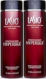 Lasio Keratin-Infused Hypersilk Replenishing Shampoo and Conditioner 12.34 Fl. Oz.