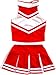 Total 2550 Kids/Girls' Cheerleader Costume Uniform Cheerleading Children Dress Outfit Halloween