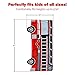 Silver Lilly Fire Truck Sleep Sack - Novelty Wearable Rescue Vehicle Shaped Sleeping Bag Blanket for Kids