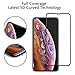PEYOU Compatible for iPhone XS/iPhone X Screen Protector,[2 Pack] [5D Curved Technology][Full Coverage][9H Hardness] Anti-Scratch Tempered Glass Screen Protector Compatible for iPhone XS/X/10 5.8 inch