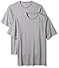 Amazon Essentials Men's Regular-Fit Short-Sleeve Crewneck T-Shirt, Pack of 2, Grey Heather, X-Large